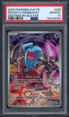 PSA 10 Qulbutoké De La Team Rocket thumbnail 1