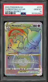 PSA 10 Mewtwo VStar Rainbow thumbnail 1