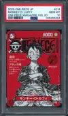 PSA 10 Monkey D. Luffy thumbnail 1