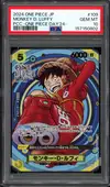 PSA 10 Monkey D. Luffy Stamp thumbnail 1