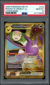 PSA 10 Nostenfer Ex de la Team Rocket Gold thumbnail 1