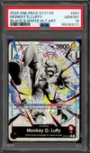 PSA 10 Monkey D. Luffy thumbnail 1