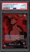 PSA 10 Monkey D. Luffy thumbnail 1