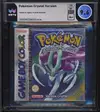 WATA 9.6 Jeu Game Boy Color Pokémon Version Cristal thumbnail 1