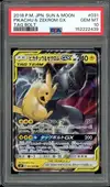 PSA 10 Pikachu & Zekrom Gx thumbnail 1