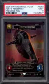 PSA 9 Fett's Firespray thumbnail 1