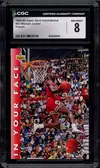 CGC 8 Michael Jordan Stamp thumbnail 1