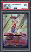 PSA 9 Donald Duck Enchanted - Image 1