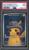 PSA 9 Pikachu with Grey Felt Hat thumbnail 1