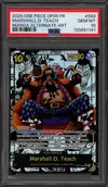 PSA 10 Marshall D. Teach Manga - Image 1