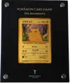 Pikachu 24k Gold 20th Anniversary - Image 1