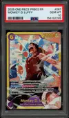 PSA 10 Monkey D. Luffy - Image 1