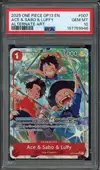 PSA 10 Ace, Sabo et Luffy thumbnail 1