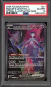 PSA 10 Team Rocket's Mewtwo ex - Image 1