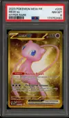 PSA 8 Mew Ex Gold - Image 1