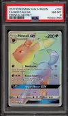 PSA 8 Noctali Gx Rainbow - Image 1