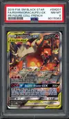 PSA 8 Reshiram et Dracaufeu Gx thumbnail 1