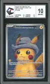 CCC 10 Pikachu with Grey Felt Hat thumbnail 1