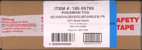 Case Booster Blisters EV2 Evolutions à Paldea thumbnail 5