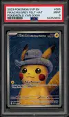 PSA 9 Pikachu with Grey Felt Hat thumbnail 1