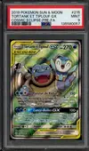 PSA 9 Tortank et Tiplouf Gx thumbnail 1
