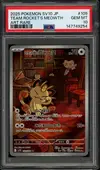 PSA 10 Team Rocket's Meowth thumbnail 1