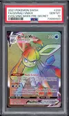 PSA 10 Givrali VMax Rainbow thumbnail 1