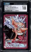 CGC 10 Monkey D. Luffy thumbnail 1