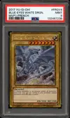 PSA 9 Dragon Blanc aux Yeux Bleus - Image 1