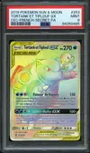 PSA 9 Tortank et Tiplouf Gx Rainbow - Image 1