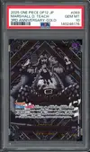 PSA 10 Marshall D. Teach Gold Version thumbnail 1