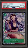 PSA 10 Nico Robin Stamp thumbnail 1