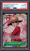 PSA 10 Monkey D. Luffy - Image 1