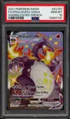 PSA 10 Dracaufeu VMax Shiny thumbnail 1