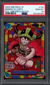 PSA 10 Monkey D. Luffy Stamp thumbnail 1