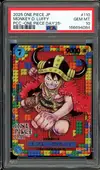 PSA 10 Monkey D. Luffy Stamp thumbnail 1