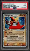 PSA 9 Braségali Ex Holo thumbnail 1