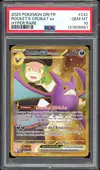 PSA 10 Nostenfer Ex de la Team Rocket Gold thumbnail 1