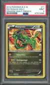 PSA 9 Rayquaza Holo thumbnail 1