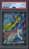 PSA 8 Zacian Ex de Nabil - Image 1