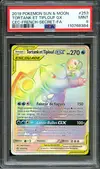 PSA 9 Tortank et Tiplouf Gx Rainbow - Image 1