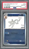 PSA 10 Vaporeon Reverse thumbnail 1