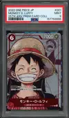 PSA 9 Monkey D. Luffy thumbnail 1
