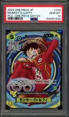 PSA 10 Monkey D. Luffy Stamp thumbnail 1