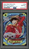 PSA 10 Monkey D. Luffy Stamp thumbnail 1