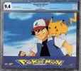 CGC 9.4 Mini Ash & Pikachu Card - Image 1