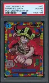 PSA 10 Monkey D. Luffy Stamp thumbnail 1