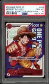 PSA 10 Monkey D. Luffy thumbnail 1