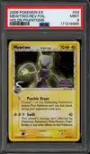 PSA 9 Mewtwo Holo Reverse - Image 1