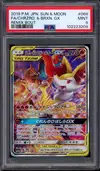 PSA 9 Charizard & Braixen Gx thumbnail 1